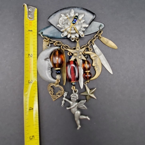 Boho handmade charm broach - Picture 4 of 4